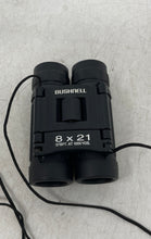 Load image into Gallery viewer, Bushnell Black 8X21 378FT At 1000YDS Folding Compact Binoculars In Case Untested