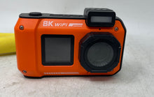 Load image into Gallery viewer, Unbranded Orange 8K Wifi Waterproof Underwater Digital Camera Not Tested