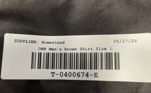 Load image into Gallery viewer, DNK Mens Black Long Sleeve Collared Button-Up Shirt Size Large