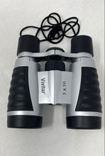 Load image into Gallery viewer, Vivitar Silver & Black 5x30 Lightweight Compact Field Binoculars