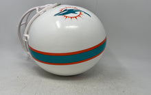 Load image into Gallery viewer, Franklin White NFL Miami Dolphins Speed Collectible Display Football Helmet