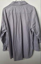 Load image into Gallery viewer, Tommy Hilfiger Mens Brown Cotton Long Sleeve Collared Dress Shirt Size 16