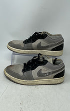Load image into Gallery viewer, Nike Mens Air Jordan 1 Low SE Craft DZ4135-002 Gray Black Sneaker Shoes Size 9