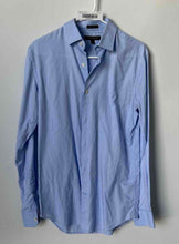 Load image into Gallery viewer, Banana Republic Mens Light Blue Grant Fit Long Sleeve Button-Up Shirt Size Small