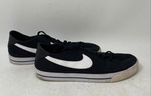 Load image into Gallery viewer, Nike Mens Court Legacy CW6539-002 Black White Lace-Up Sneakers Shoes Size 10