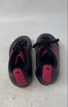 Load image into Gallery viewer, Adidas Kids Goletto VIII FG Black Pink Leather Lace-Up Soccer Cleats Size 2