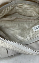 Load image into Gallery viewer, Lululemon Womens Beige Outer Pocket Medium Zipper Crossbody Strap Belt Bag