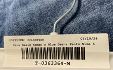 Load image into Gallery viewer, Zara Basic Womens Blue Medium Wash Pockets Denim Skinny Leg Jeans Size 6