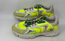 Load image into Gallery viewer, Lacoste Mens L003 Neo 123 1 SMA Green Low Top Lace-Up Sneaker Shoes Size 13