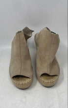 Load image into Gallery viewer, Kenneth Cole Womens Beige Open Toe Wedge Espadrilles Sandals Size 10