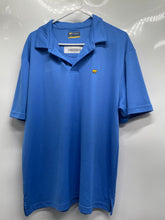 Load image into Gallery viewer, Jack Nicklaus Golden Bear Mens Blue Short Sleeve Golf Polo Shirt Size XL