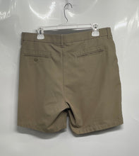Load image into Gallery viewer, Original Penguin Mens Beige Flat Front Pockets Regular Fit Chino Shorts Size 36