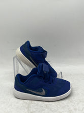Load image into Gallery viewer, Nike Kids Revolution 3 819415-400 Blue Hook & Loop Sneaker Shoes Size 7C