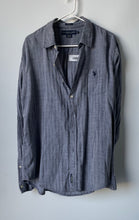 Load image into Gallery viewer, U.S. Polo Assn. Mens Light Gray Cotton Long Sleeve Button-Up Shirt Size XL
