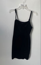 Load image into Gallery viewer, Forever 21 Womens Black Spaghetti Strap Scoop Neck Regular Fit Mini Dress Size M