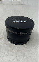 Load image into Gallery viewer, Vivitar Black HD 2.2X Wide-Angle Telephoto Converter Camera Lens Untested