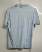 Load image into Gallery viewer, Banana Republic Mens Light Blue Cotton Short Sleeve Regular Fit Polo Shirt Sz S