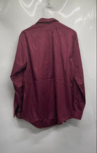 Load image into Gallery viewer, Brooks Brothers Mens Burgundy Cotton Long Sleeve Button-Up Shirt Size Medium