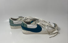 Load image into Gallery viewer, Nike Womens Blazer Low 77 Jumbo DQ1470-106 White Green Sneakers Shoes Size 7.5