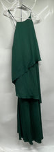 Load image into Gallery viewer, David's Bridal Womens Green Spaghetti Strap Back Zip Maxi Dress Size 26