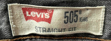 Load image into Gallery viewer, Levi's Mens 505 Gray Denim Light Wash Regular Fit Straight Leg Jeans Size 36x30