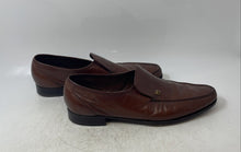 Load image into Gallery viewer, Florsheim Mens Brown Leather Round Toe Slip-On Loafer Shoes Size 12C