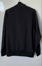 Load image into Gallery viewer, Air Jordan Mens Black White Long Sleeve Pockets Full-Zip Jacket Size Small