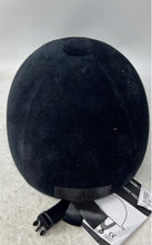 Load image into Gallery viewer, Fouganza Black Velvet Equestrian Headgear Horse Riding Safety Helmet Size M