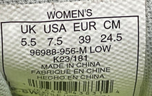 Load image into Gallery viewer, K-Swiss Womens Ultrashot 3 Gray White Low Top Lace-Up Sneaker Shoes Size 7.5