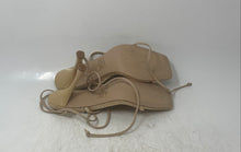 Load image into Gallery viewer, Steve Madden Womens Rosalita Beige Open Toe Ankle Tie Strappy Sandals Size 9.5M