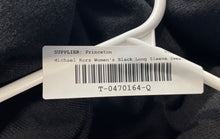 Load image into Gallery viewer, Michael Kors Womens Black Knitted Long Sleeve Pullover Sweater Size Small