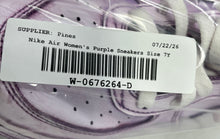 Load image into Gallery viewer, Nike Girls Air Force 1 LE DH2920-111 Purple Lace-Up Sneaker Shoes Size 7Y