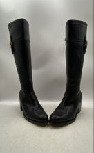Load image into Gallery viewer, Franco Sarto Womens Adabella Black Side Zipper Knee High Riding Boot Size 11 M