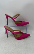 Load image into Gallery viewer, Michael Kors Womens Jessa Pink Pointed Toe Slip-On Mule Heels Size 9.5M