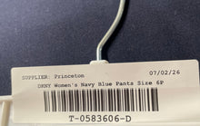 Load image into Gallery viewer, DKNY Womens Navy Blue Pockets Straight Leg Dress Pants Size 6P