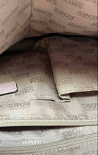 Load image into Gallery viewer, Michael Kors Womens Sandrine Pink Leather Double Handle Zip Top Studded Tote Bag
