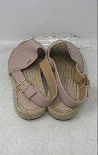 Load image into Gallery viewer, Michael Kors Womens Fisher Pink Leather Open Toe Flat Espadrille Sandals Size 9M