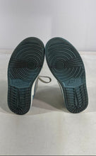Load image into Gallery viewer, Nike Womens Air Jordan 1 Mid BQ6472-141 White And Blue Basketball Shoes Size 7.5