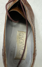 Load image into Gallery viewer, Joan E David Mens Brown Leather Lace-Up Oxford Dress Shoes Size EUR 40.5