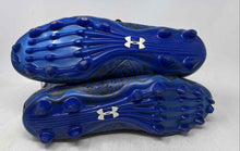 Load image into Gallery viewer, Under Armour Mens Highlight Lux MC Dark Blue Black Lace-Up Football Cleats Sz 13