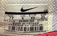 Load image into Gallery viewer, Nike Kids Air Max 90 Ultra SE 844600-500 Purple Lace-Up Sneaker Shoes Size 7Y