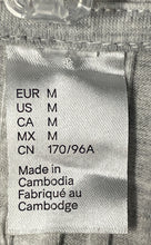 Load image into Gallery viewer, Divided By H&M Womens Gray Short Sleeve V-Neck Collared Pullover Polo Dress Sz M
