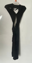 Load image into Gallery viewer, Asos Design Womens Black Sleeveless Side Ruched Cut-Out Maxi Dress Size 6