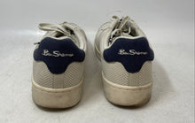 Load image into Gallery viewer, Ben Sherman Mens Webber White Leather Lace-Up Low Top Sneaker Shoes Size 10