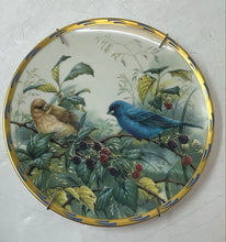 Load image into Gallery viewer, Lenox Multicolor Decorative Indigo Evening Nature's Collage Plate Collection