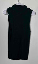 Load image into Gallery viewer, Express Womens Dark Green Knit V-neck Sleeveless Pullover Tank Top Size Large
