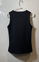 Load image into Gallery viewer, Express Womens Black Sleeveless High Compression Crew Neck Tank Top Size Medium