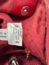 Load image into Gallery viewer, Authentic Furla Womens Red Leather Shoulder Hobo Handbags Stained