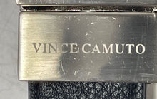 Load image into Gallery viewer, Vince Camuto Mens Black Leather Adjustable Buckle Dress Belt
