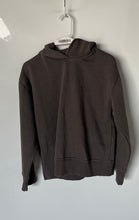 Load image into Gallery viewer, Zara Mens Dark Gray Long Sleeve Stretch Hooded Pullover Hoodie Size Small